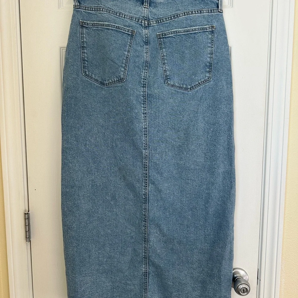 Universal Thread Light Blue Denim Skirt - Picture 5 of 9